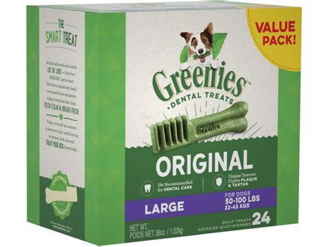 Greenies Large Dog Dental Treats 24-Count Pack Only $20 Shipped on Amazon (Regularly $40)