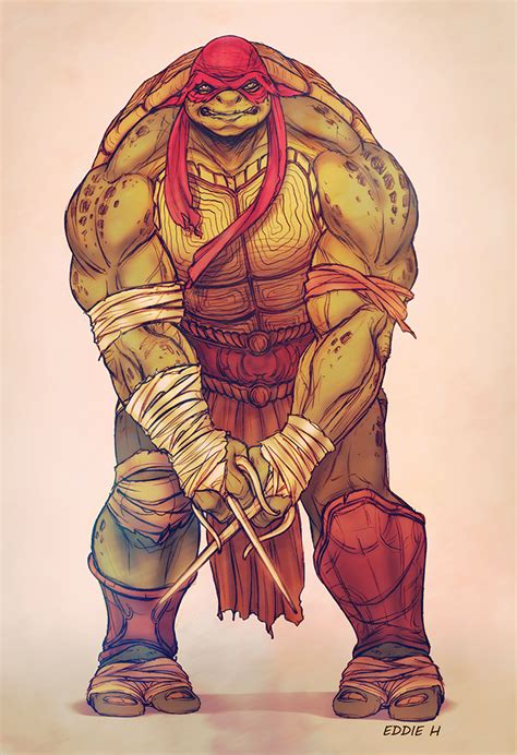 New Raphael -TMNT by EddieHolly on DeviantArt