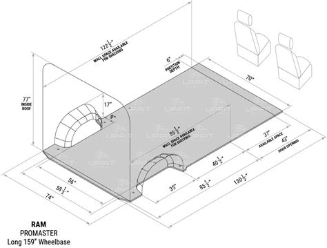 2024 Ram Promaster Cargo Van 2024 Low Roof Dimensions - Asia Fionnula