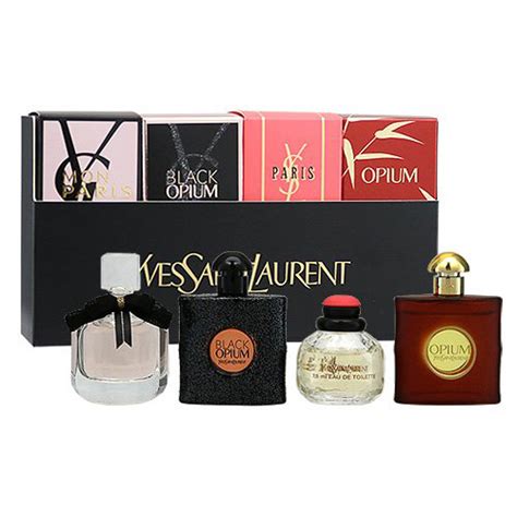 YSL TRAVEL SELECTION MINIATURES 4 PCS GIFT SET FOR WOMEN - FragranceCart.com