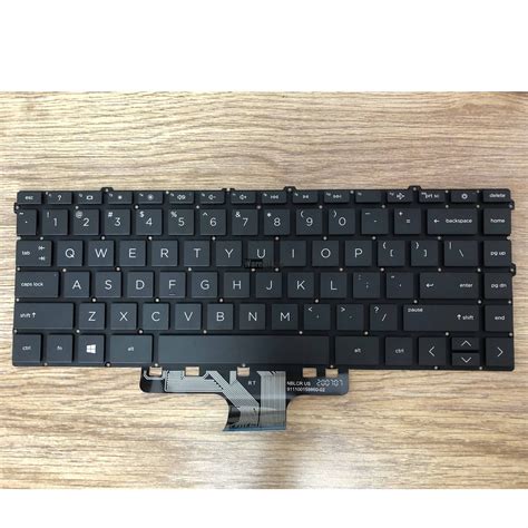 Keyboard for HP PAVILION X360 14-DW Black