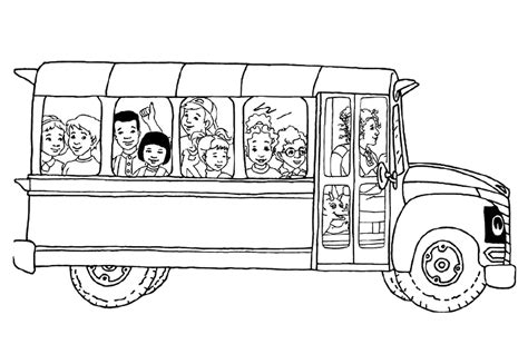 Magic School Bus Coloring Pages - Best Coloring Pages For Kids