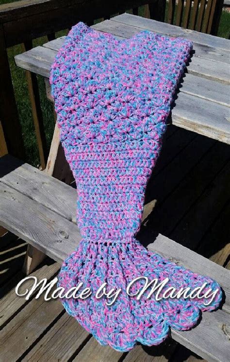 23 Free Crochet Mermaid Tail Patterns | Mermaid Tail Blanket