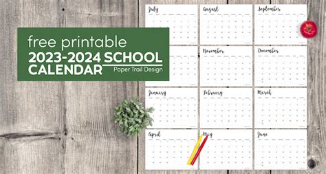 Free Printable 2023 And 2024 Calendar Template - April And May 2024 Calendar