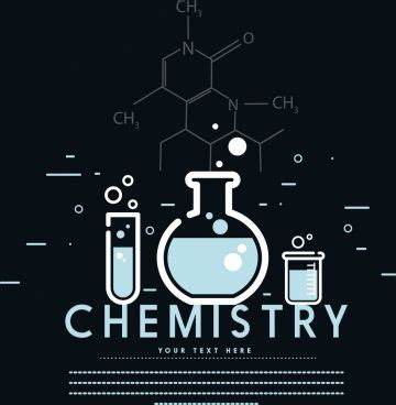 chemistry background dark design lab tools formula icons | Design lab, Vector free, Chemistry