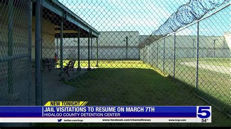 Hidalgo County jail visitations to resume on March 7