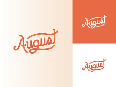 August Logo by Sabrena Rowbotham on Dribbble