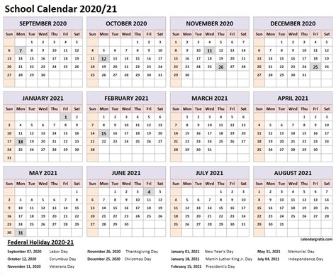 Federal Holidays Printable Free Printable Printable Pdf 2021 Calendar