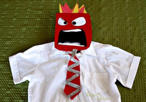 DIY Anger from Inside Out Costume | Desert Chica