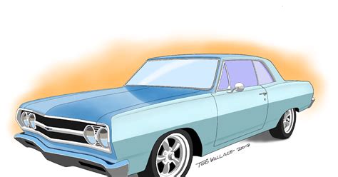 Tod's Art Blog: 1963 Chevy Chevelle Malibu SS