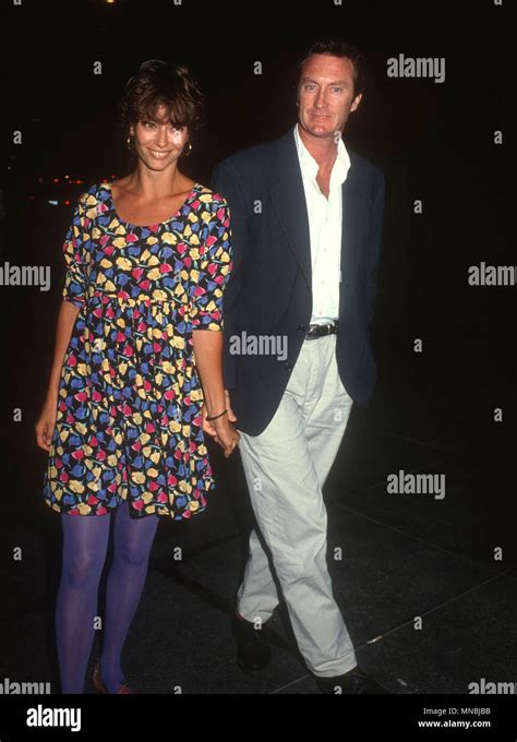 WEST HOLLYWOOD, CA - AUGUST 21: (L-R) Actress Rachel Ward and actor Bryan Brown attend the ...