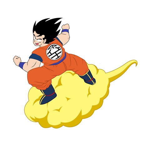 Goku on Nimbus Commission by BradleyEighth on DeviantArt