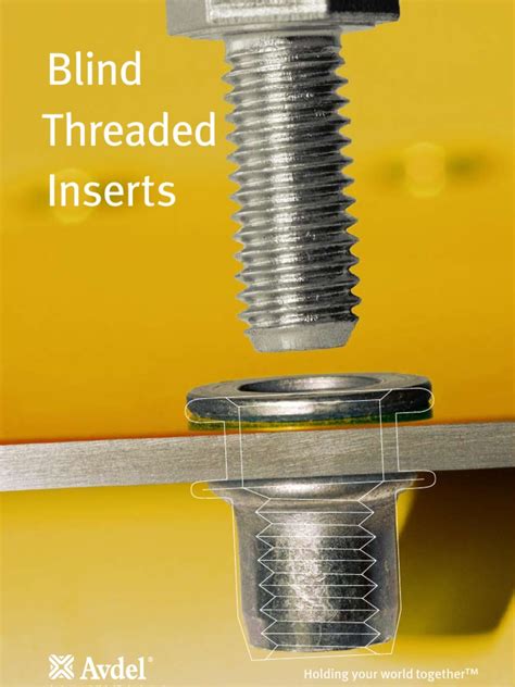 Avdel Threaded Inserts En | Sheet Metal | Screw