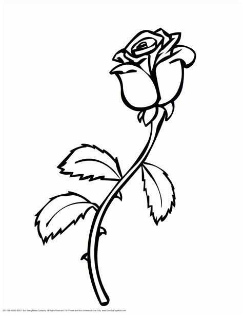 Coloring Pages: Flower Free Printable Coloring Pages