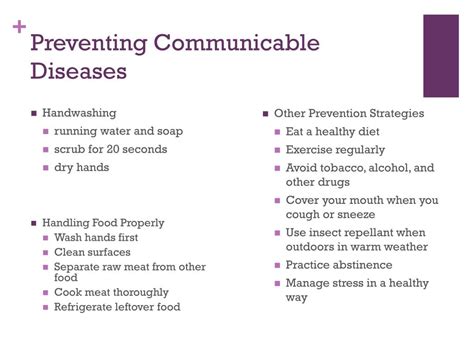 PPT - Disease Prevention and Control PowerPoint Presentation, free download - ID:1618870