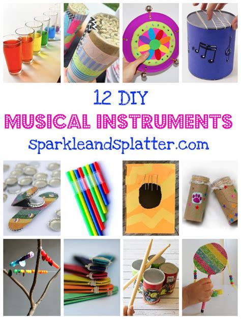 12 DIY Musical Instruments | Diy musical instruments, Kids musical ...