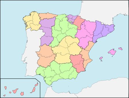 Provinces of Spain and their Capitals
