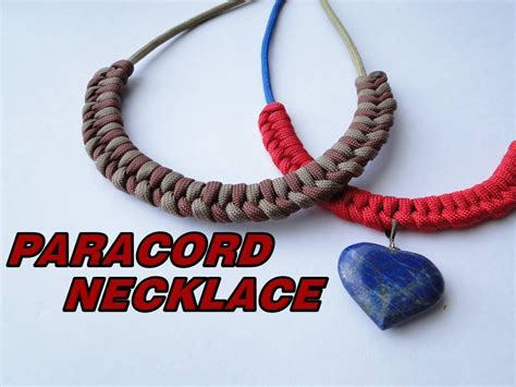 How to Make a Paracord Necklace-Self Bending Weave-Assisted Brown Bear :) - YouTube