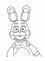 Animatronics Bony Coloring Page Download And Print  sketch template