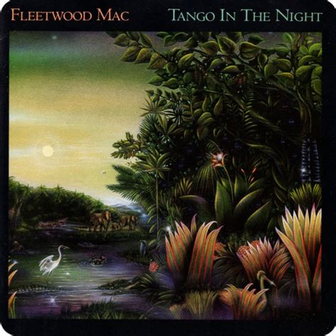 FLEETWOOD MAC (TANGO IN THE NIGHT) ALBUM COVER WOODEN COASTER