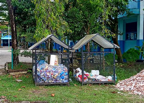 Edukasi Pemilahan Sampah, SD Babussalam Sediakan Rumah Sampah Plastik