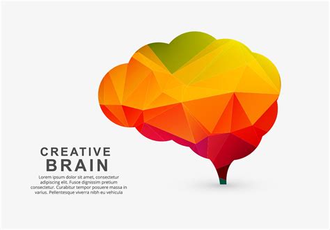 Colorful creative brain 96219 Vector Art at Vecteezy