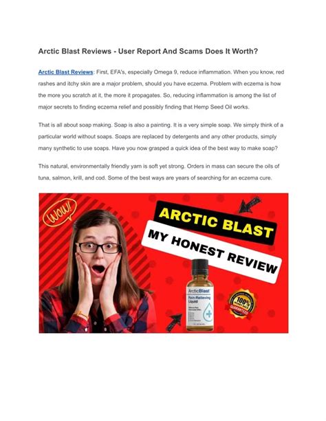 PPT - Arctic Blast Customer Reviews PowerPoint Presentation, free ...