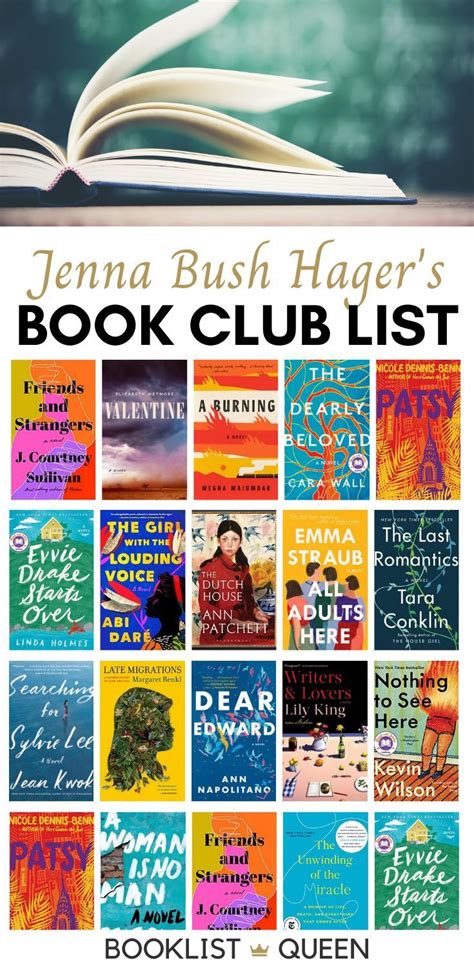 Jenna Bush Hager's Book Club List in 2023 | Book club list, Best book ...