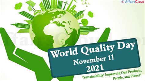 World Quality Day 2021 - November 11