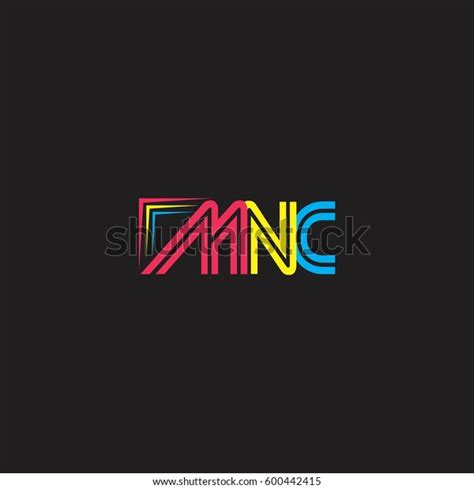 Letters Mnc Design Logo Vector Stock Vector (Royalty Free) 600442415 ...