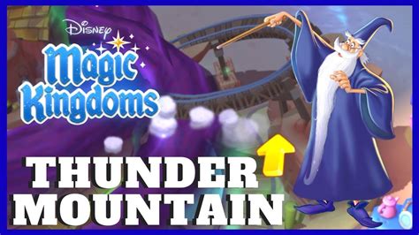 TOWER CHALLENGE THUNDER MOUNTAIN UNLOCKED | Disney Magic Kingdoms Gameplay - YouTube