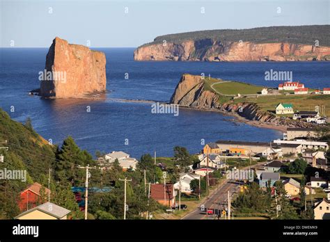 Perce Rock, Quebec, Canada Stock Photo - Alamy