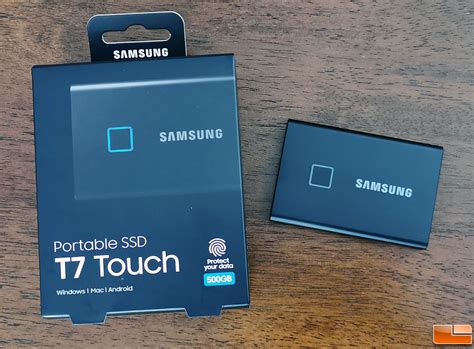 Samsung Portable SSD T7 Touch Drive Review - Legit Reviews