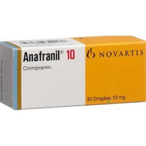 Medicines & Prescriptions : ANAFRANIL 10 MG 30 TAB