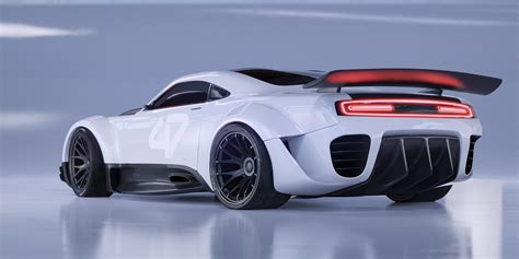 Automotive Renderings - Muscle Car Concept — WillGibbons.com