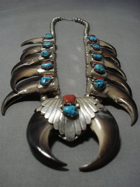 Museum Vintage Native American Jewelry Navajo Turquoise Coral Sterling – Nativo Arts