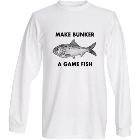 Make Bunker A Game Fish T-shirt - The Salty Fishermen