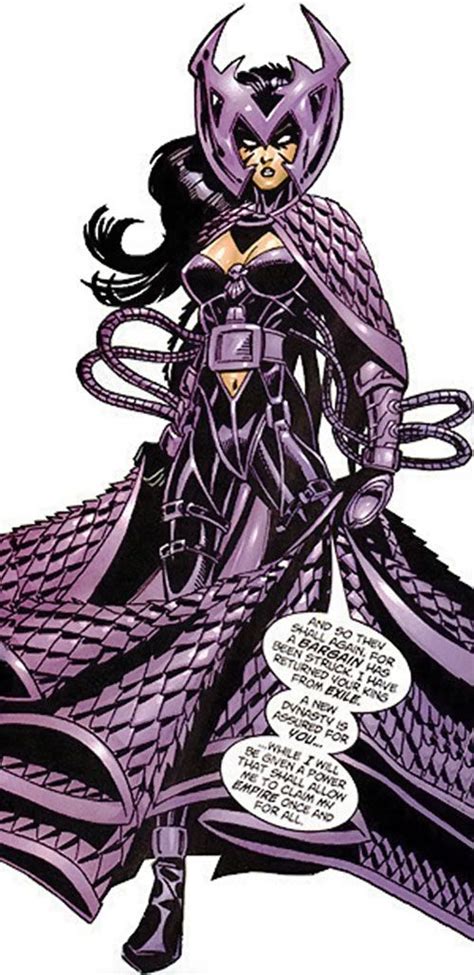 Deathbird - Marvel Comics - X-Men character - Character Profile #2 | Marvel comics art, Marvel ...