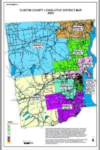 Legislative District Maps | Clinton County New York