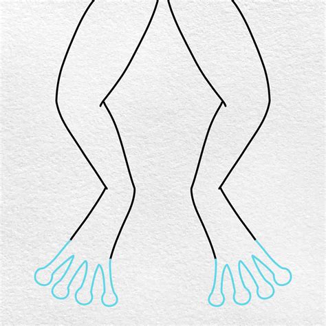 How to Draw Frog Legs - HelloArtsy