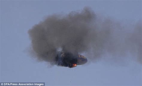 Good Year Blimp Crashes - Hero Pilot Saved Passengers then Perished ...