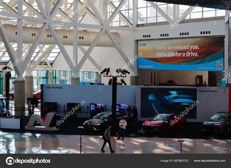 Los Angeles California November 2023 Aerial View Display 2023 Auto ...