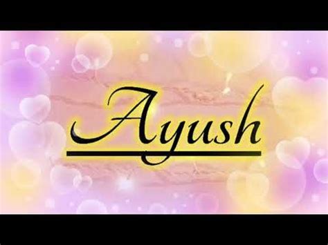 Ayush Name Status | Ayush Name Status For Whatsapp | Ayush Whatsapp ...