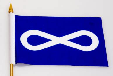 Small Blue Métis Flag by Flag Matrix - RAM Shop