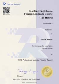 TEFL Certificate | Online TEFL Course | Free TEFL course | Teacher Record