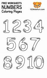 FREE Printable Number Coloring Pages 1 10 For Kids  123 Fun Apps sketch template
