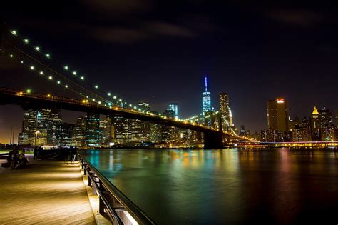 Brooklyn Bridge lights Photograph by Don Edwards - Fine Art America