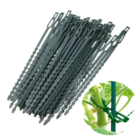 50pcs adjustable plastic plant cable ties reusable cable ties garden ...