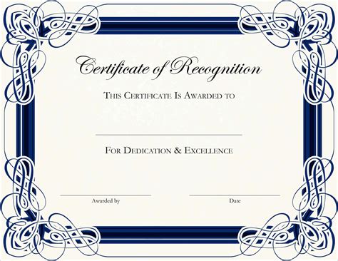 Printable Certificates For Students