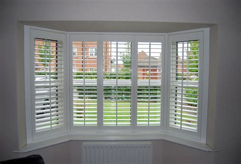 Bay Window Shutters | Shutter Styles | Window Shutters Cheshire | Bay ...